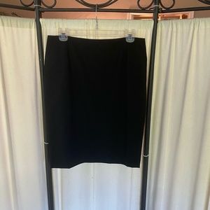 Elie Tahari Black Bennet Pencil Skirt
